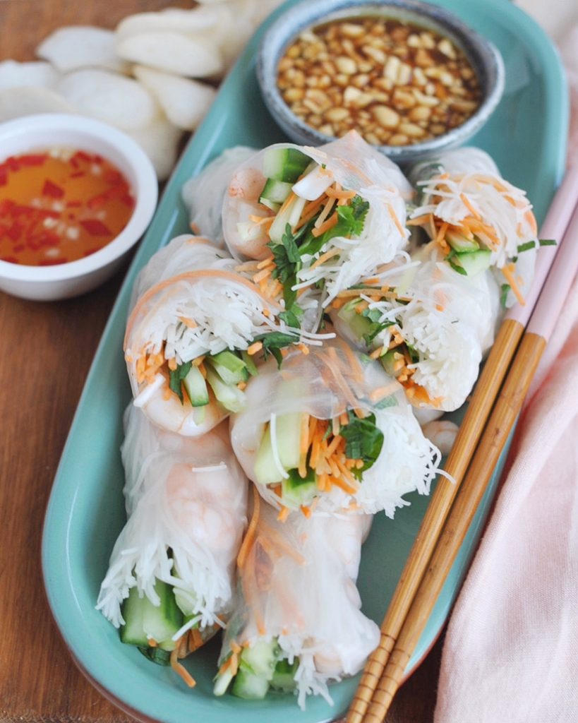 Vietnamese spring rolls