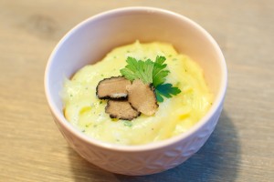 aardappelpuree met truffel