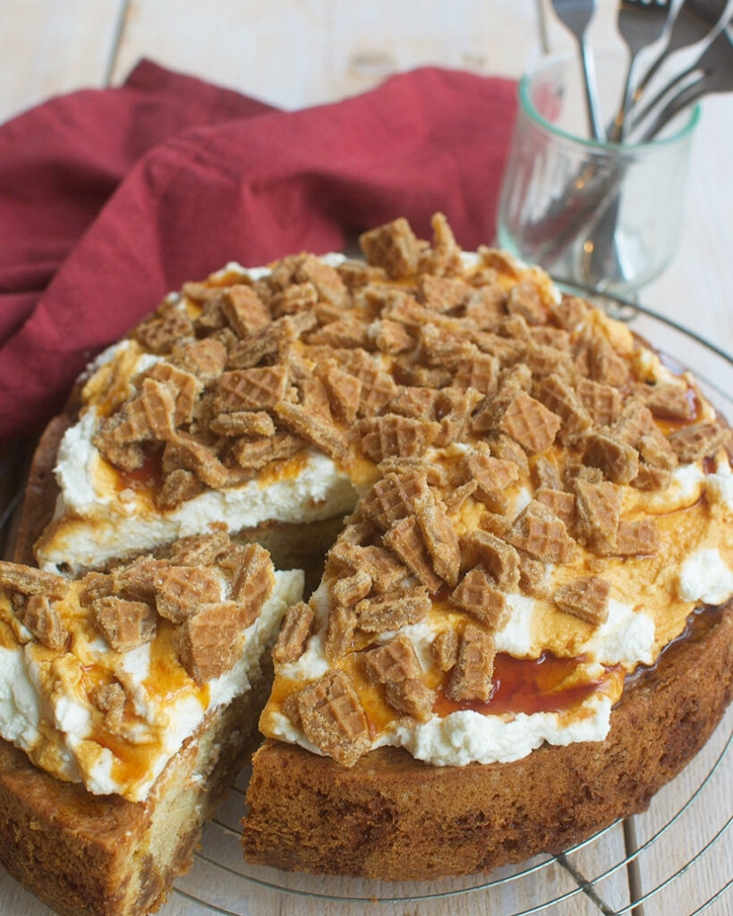 Stroopwafelcake