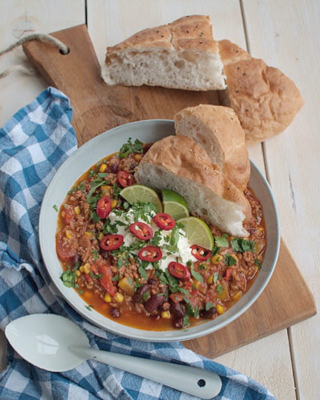 Chili con carne met chorizo