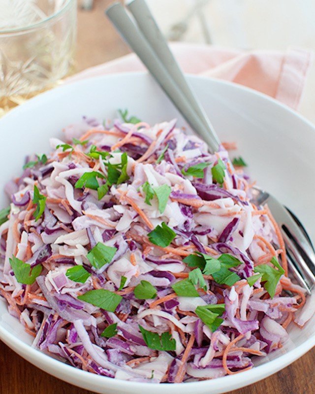 Frisse koolsalade