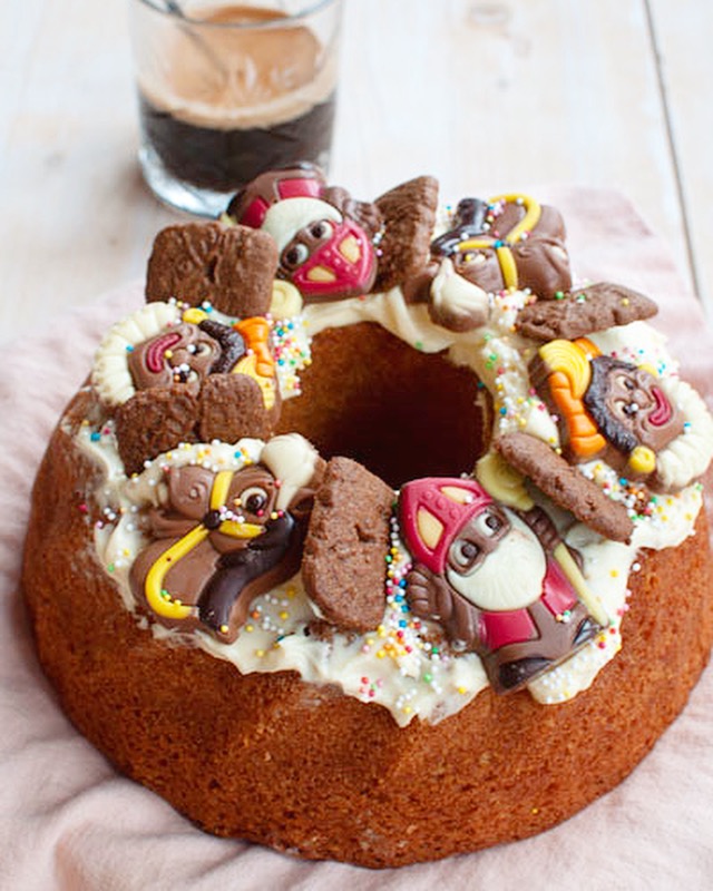 Tulband met amandel en speculaas