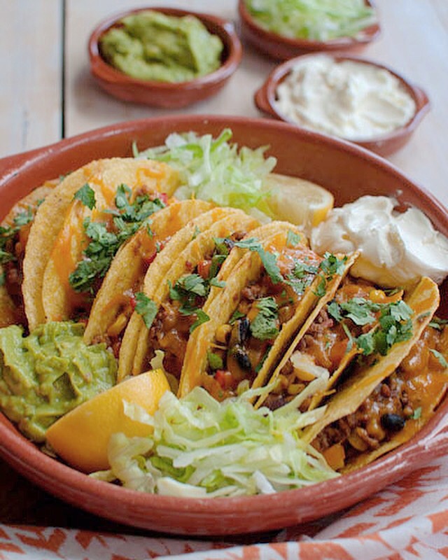 Mexicaanse taco's met gehakt
