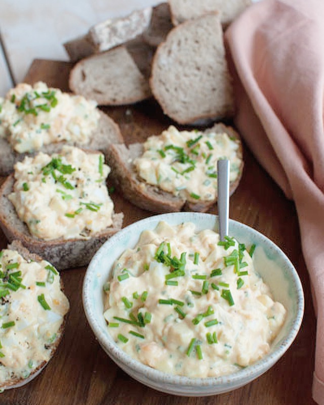 Echte Hollandse eiersalade