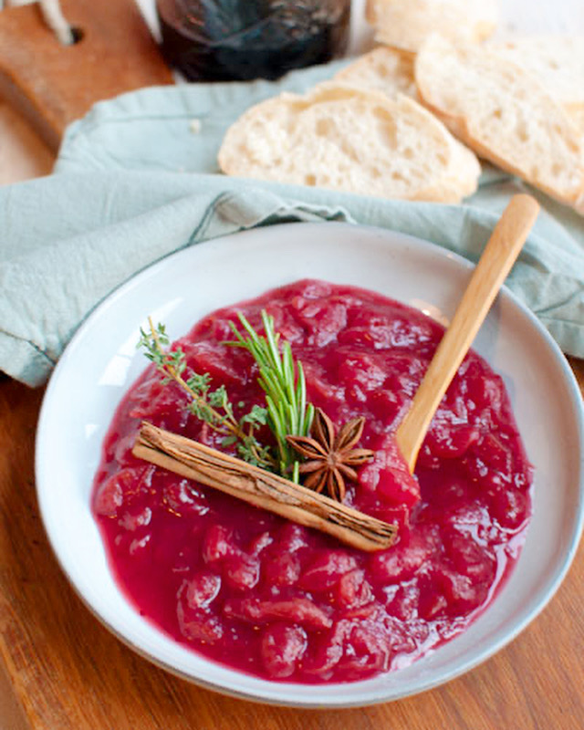 Zelf cranberrychutney maken