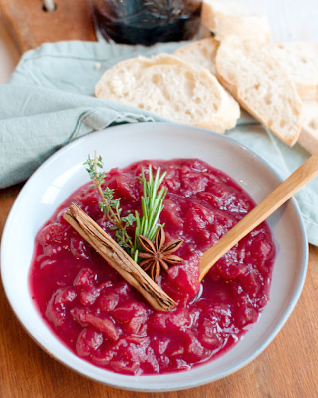 Zelf cranberrychutney maken