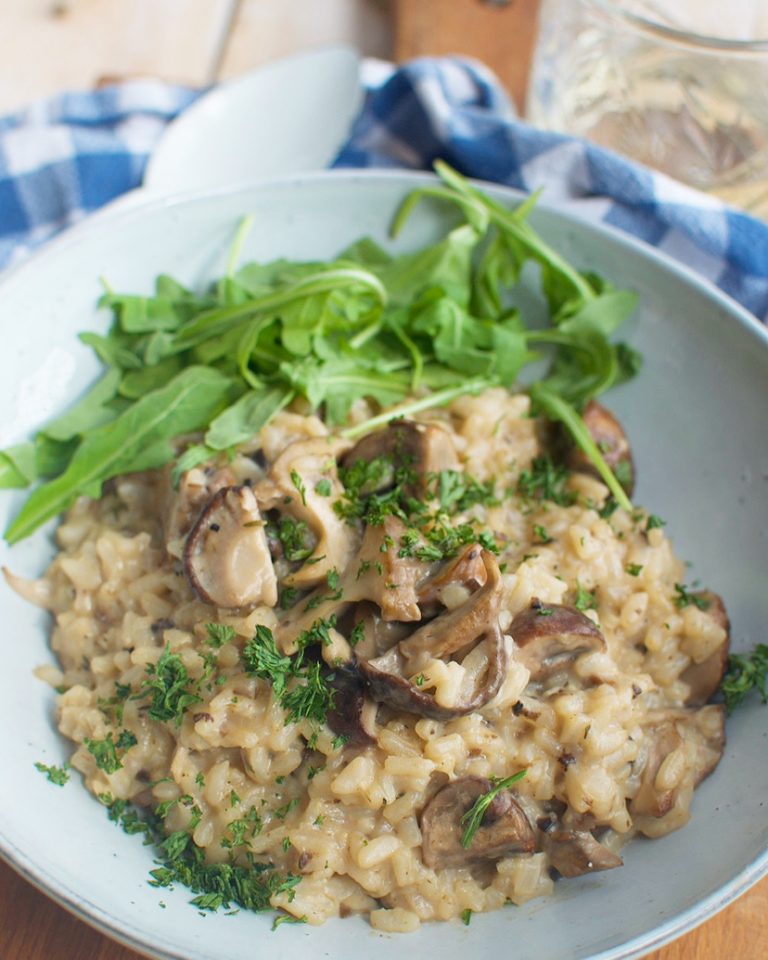 Recept Risotto met paddenstoelen en truffel Savory Sweets