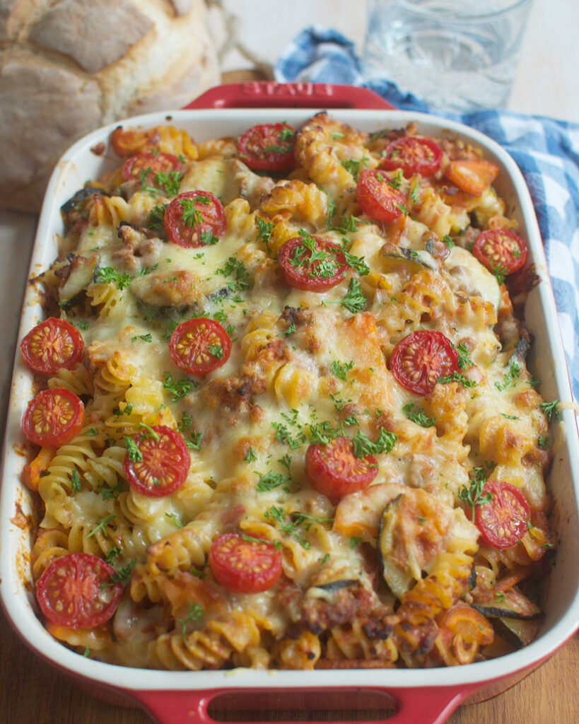Ovenpasta met gehakt