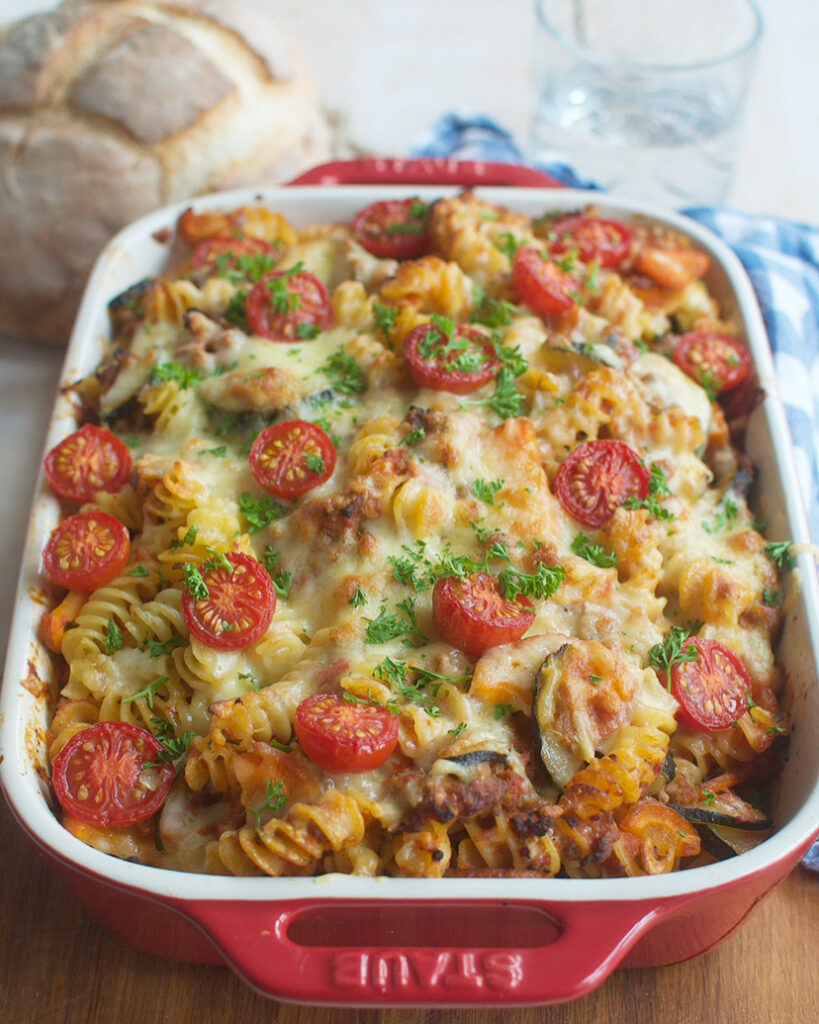 Ovenpasta met gehakt