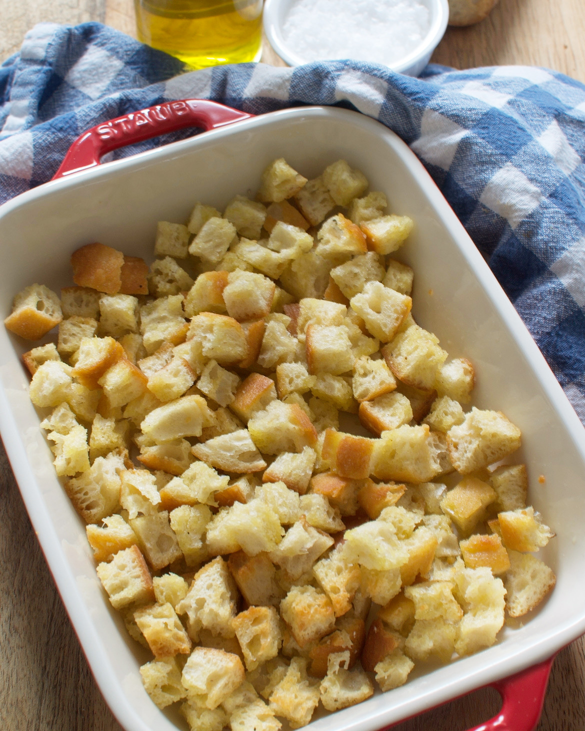 Hoe maak je croutons